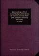 Proceedings of the Grand Lodge of the State of Illinois Ancient Free and Accepted Masons. 49 (1888), Freemasons. Grand Lodge of Illinois 