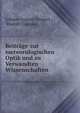 Beitrage zur meteorologischen Optik und zu Verwandten Wissenschaften, Johann August Grunert , Rudolf Clausius 