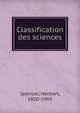 Classification des sciences, Герберт Спенсер 