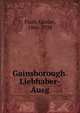 Gainsborough. Liebhaber-Ausg., Pauli, Gustav, 1866-1938 