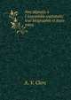 Nos d?put?s ? l'Assembl?e nationale: leur biographie et leurs votes ., A. V. Clerc 