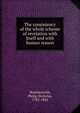 The consistency of the whole scheme of revelation with itself and with human reason, Shuttleworth, Philip Nicholas, 1782-1842 