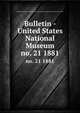 Bulletin - United States National Museum. no. 21 1881, United States National Museum,Smithsonian Institution,United States. Dept. of the Interior 