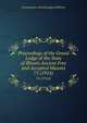 Proceedings of the Grand Lodge of the State of Illinois Ancient Free and Accepted Masons. 75 (1914), Freemasons. Grand Lodge of Illinois 
