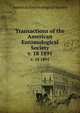 Transactions of the American Entomological Society. v. 18 1891, American Entomological Society 