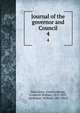 Journal of the governor and Council. 4, New Jersey. Council,Ricord, Frederick William, 1819-1897, ed,Nelson, William, 1847-1914 