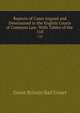 Reports of Cases Argued and Determined in the English Courts of Common Law: With Tables of the .. 118, Great Britain Bail Court 