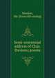 Semi-centennial address of Chas. Davison, poems, Monson, Me. [from old catalog] 