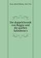 Die doppelchronik von Reggio und die quellen Salimbene's, Dove, Alfred Wilhelm, 1844-1916 
