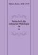 Zeitschrift fr celtische Philologie. 04, Meyer, Kuno, 1858-1919 