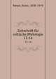 Zeitschrift fr celtische Philologie. 13-14, Meyer, Kuno, 1858-1919 