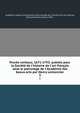 Proc?s-verbaux, 1671-1793; publi?s pour la Soci?t? de l'histoire de l'art fran?ais sous le patronage de l'Acad?mie des beaux arts par Henry Lemonnier, Acad?mie royale d'architecture, Paris,Soci?t? de l'histoire de l'art fran?ais, Paris,Lemonnier, Henry, 1842- 