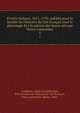 Proc?s-verbaux, 1671-1793; publi?s pour la Soci?t? de l'histoire de l'art fran?ais sous le patronage de l'Acad?mie des beaux arts par Henry Lemonnier, Acad?mie royale d'architecture, Paris,Soci?t? de l'histoire de l'art fran?ais, Paris,Lemonnier, Henry, 1842- 