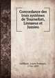 Concordance des trois systemes de Tournefort, Linnaeus et Jussieu, Lef?bure, Louis-Fran?ois, 1754-1839 