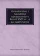 Государство и народное образование в России XVII века: сочинение, Mikhail Vladim?rsk?? -Budanov 