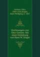 Zeichnungen von Otto Greiner. Mit einer Einleitung von Hans W. Singer, Greiner, Otto, 1869-1916,Singer, Hans Wolfgang, b. 1867 
