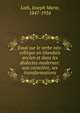 Essai sur le verbe neo-celtique en irlandais ancien et dans les dialectes modernes: son caractere, ses transformations, Loth, Joseph Marie, 1847-1934 