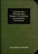 Genesis des Preussischen Staates: Vier Bucher preussischer Geschichte., Leopold von Ranke 