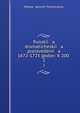 Русские драматические произведения. 1672-1725 годов. Том 2, Nikola? Savvich Tikhonravov 