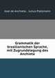 Grammatik der brasilianischen Sprache, mit Zugrundelegung des Anchieta, Jos? de Anchieta , Julius Platzmann 