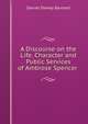A Discourse on the Life, Character and Public Services of Ambrose Spencer ., Daniel Dewey Barnard 