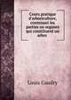 Cours pratique d'arboriculture, contenant les parties ou organes qui constituent un arbre ., Louis Gaudry 