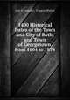 1400 Historical Dates of the Town and City of Bath, and Town of Georgetown, from 1604 to 1874, Levi P. Lemont , Francis Winter 