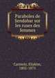 Paraboles de Sendabar sur les ruses des femmes, Carmoly, Eliakim, 1802-1875 