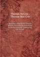 Sketches of Scottish Church History from the Reformation to the Revolution: Embracing the Period .. 1-2, Thomas McCrie , Thomas Mac Crie 