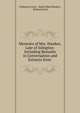Memoirs of Mrs. Hawkes, Late of Islington: Including Remarks in Conversation and Extracts from ., Catharine Cecil , Sarah Eden Hawkes , Richard Cecil 