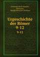 Urgeschichte der Rmer. 9-12, Gottfried Jakob Schaller, Dionysius , Adolph Heinrich Christian 