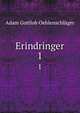 Erindringer. 1, Adam Gottlob Oehlenschlager 