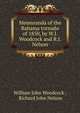Memoranda of the Bahama tornado of 1850, by W.J. Woodcock and R.J. Nelson, William John Woodcock , Richard John Nelson 