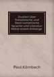 Studien uber franzosische und Daco-romanische Sprache und Literatur: Nebst einem Anhange ., Paul Kornbach 