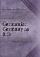 Germania: Germany as it is, Marie Pauline Rose Blaze de Bury 