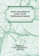 Some genealogical notes of the Hollinshead family, Stackhouse, A. M. (Asa Matlack), 1845-1916 