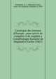 Catalogue des oiseaux d'Europe : pour servir de complnt et de supplnt a l'ornithologie Europne de Degland et Gerbe (1867), Trouessart, E.-L. (Edouard-Louis), 1842-1927,Degland, CDamien, d. 1856 