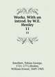 Works. With an introd. by W.E. Henley. 11, Smollett, Tobias George, 1721-1771,Henley, William Ernest, 1849-1903 