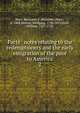 Facts & notes relating to the redemptioners and the early emigration of the poor to America, Hunt, Benjamin P. (Benjamin Peter), b. 1808,Menzel, Wolfgang, 1798-1873,Stith, William, 1707-1755 