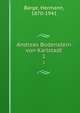 Andreas Bodenstein von Karlstadt. 1, Barge, Hermann, 1870-1941 