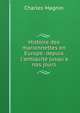 Histoire des marionnettes en Europe: depuis l'antiquit? jusqu'a nos jours, Charles Magnin 