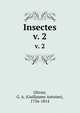 Insectes. v. 2, Olivier, G. A. (Guillaume Antoine), 1756-1814 