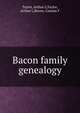 Bacon family genealogy, Taylor, Arthur L,Taylor, Arthur L,Bacon, Cassius F 