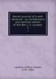 Secret journal of a self-observer : or, Confessions and familiar letters of the Rev. J. C. Lavater .. 1, Lavater, Johann Caspar, 1741-1801 