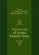 Soil survey of Louisa County, Iowa, Davis, L. Vincent,Elwell, John Ambrose, 1897- 