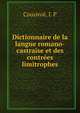 Dictionnaire de la langue romano-castraise et des contrees limitrophes, Couzini?, J. P 
