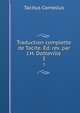 Traduction complette de Tacite. d. rev. par J.H. Dotteville.. 3, Tacitus Cornelius 