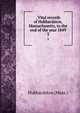 . Vital records of Hubbardston, Massachusetts, to the end of the year 1849. 3, Hubbardston (Mass.) 
