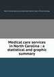 Medical care services in North Carolina : a statistical and graphic summary, North Carolina Agricultural Experiment Station. Dept. of Rural Sociology 