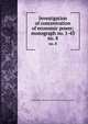 Investigation of concentration of economic power; monograph no. 1-43. no. 8, United States. Temporary National Economic Committee 